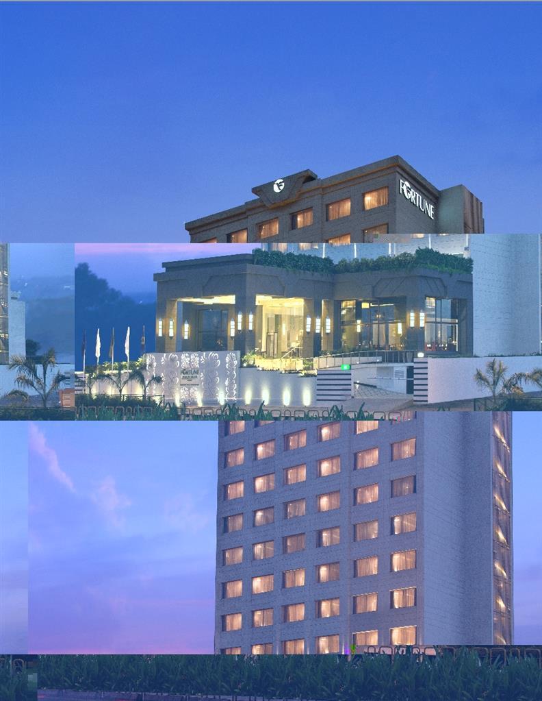 Fortune Jp Palace, Mysore - Member Itc Hotels' Group Eksteriør billede The hotel's rooftop